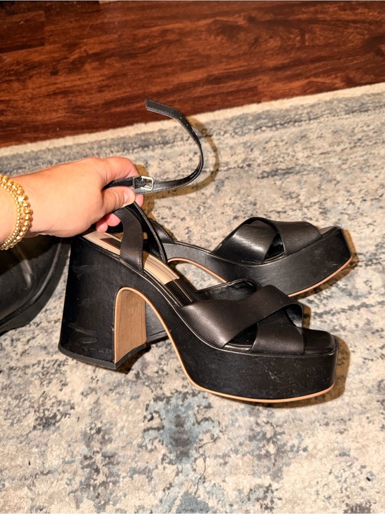 Stuart Weitzman Shoes - Dolce Vita Platform Block Heel Sandals in Black